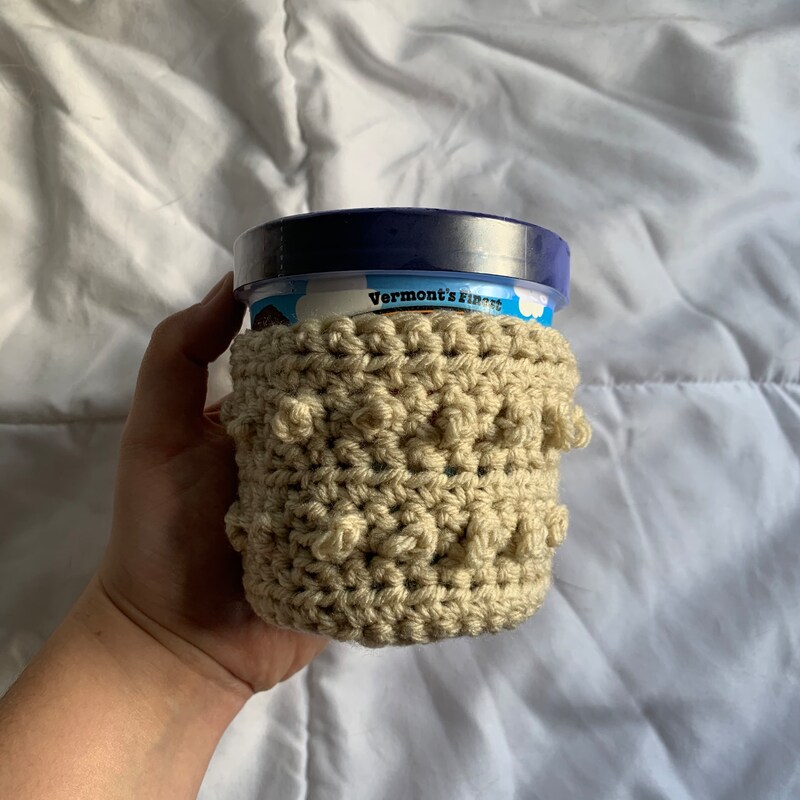 ice cream pint cozy (multiple colors available)